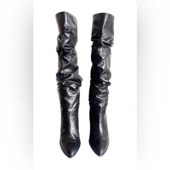 Stuart Weitzman Leather Boot Size 36.5 - Picture 2 of 5